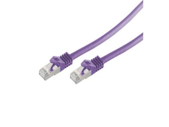 shiverpeaks BS75511-0.5V, 0,5 m, Cat7, S/FTP (S-STP), RJ-45, RJ-45, Fiolett
