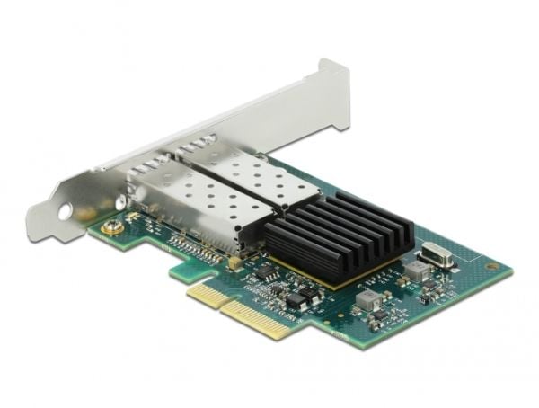 Delock - Nettverksadapter - PCIe x4 lav profil - Gigabit SFP x 2