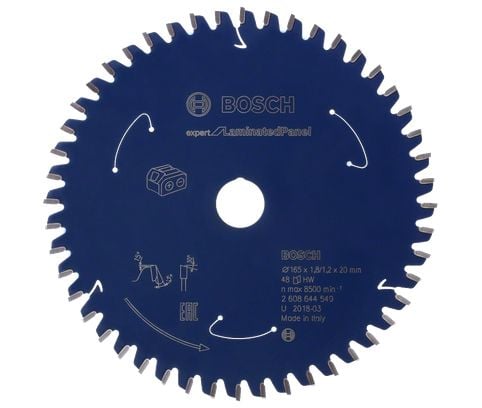 Bosch RUNDSAVKL EXP ACCU LAMINAT 160X20MM 48T