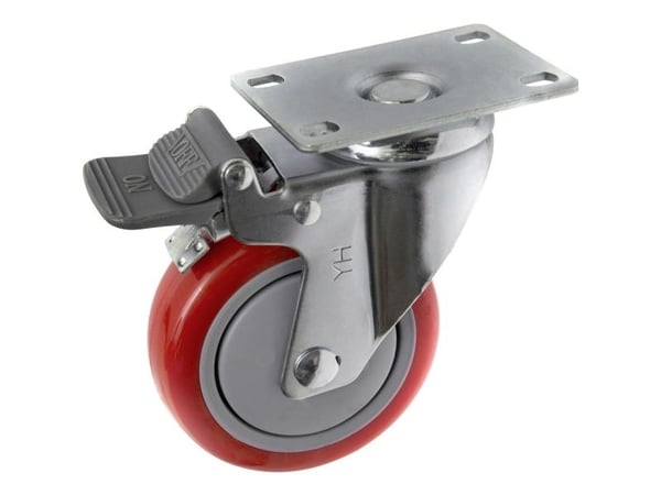Toolcraft TO-5137956, Metallinen, Punainen, 125 kg, 1 kpl, 10 cm