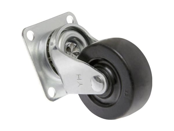 Toolcraft TO-5137884, Svart, Metallisk, 50 kg, Gummi, 1 stykker, 5 cm