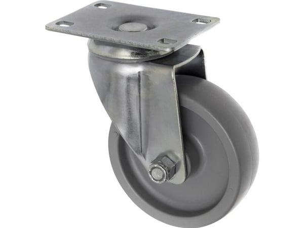 Toolcraft TO-5137935, Svart, Metallisk, 125 kg, Polypropylen (PP), 1 stykker, 10 cm