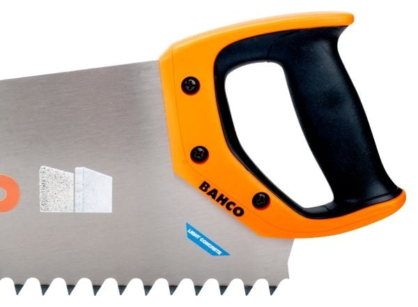 Bahco 256-26, Ryggsåg, Plast, Gummi, Svart, Orange, Rostfritt stål, Svart, Orange, 1 styck, 65 cm