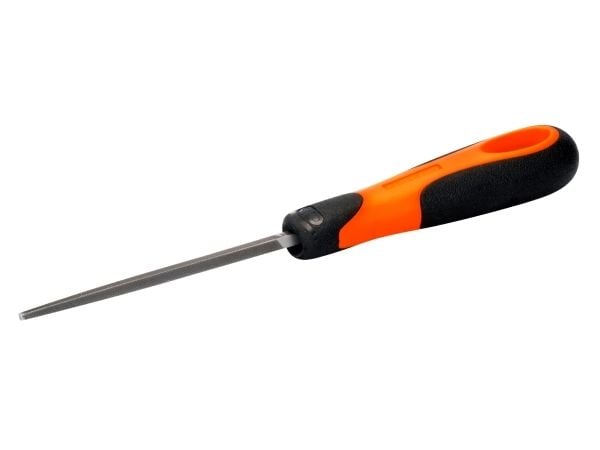 Bahco 1-160-10-2-2, Fil, Firkantet fil, 2. kutt, Black,Red, 25 cm, 212 g