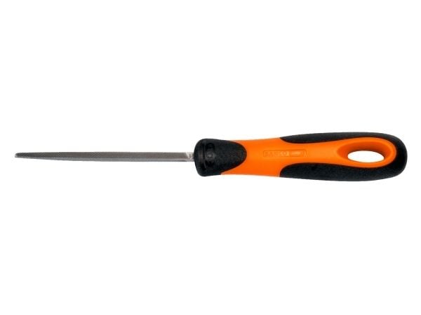 Bahco 1-160-10-2-2, Fil, Firkantet fil, 2. kutt, Black,Red, 25 cm, 212 g