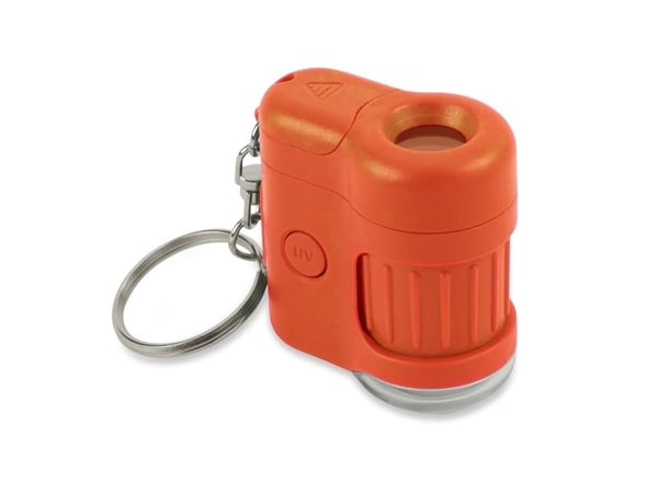 Carson MICROMINI 20X, Digitalt, Oransje, Sølv, 20x, LED, Batteri, 23 mm