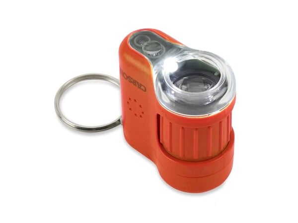 Carson MICROMINI 20X, Digitalt, Oransje, Sølv, 20x, LED, Batteri, 23 mm