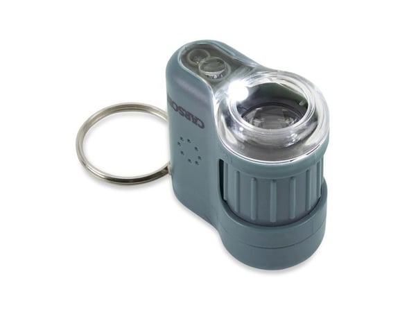 Carson MICROMINI 20X, Digitalt, Blå, Sølv, 20x, LED, Batteri, 23 mm