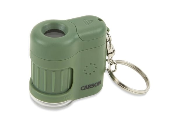 Carson MICROMINI 20X, Digitalt, Grønn, Sølv, 20x, LED, 23 mm, 38 mm
