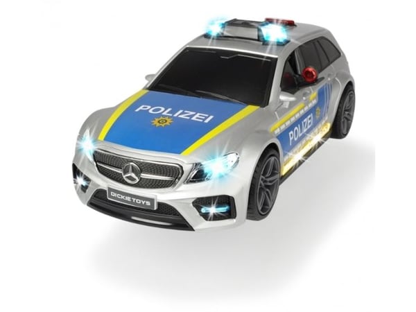 Dickie Toys Mercedes Benz E43 AMG Police, Bil, Police, 3 år, Sort, Blå, Sølv, Gult