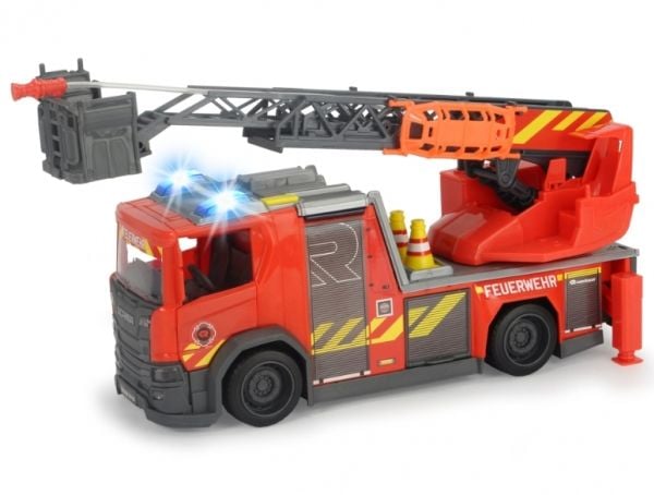 Dickie Toys 203716017, Brannbil, 3 år, Sort, Grå, Rød