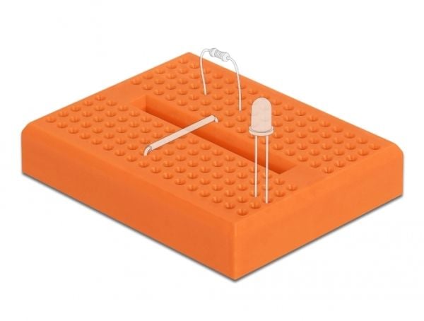 Delock Experimental Mini - Brödskärbräda - plast - orange