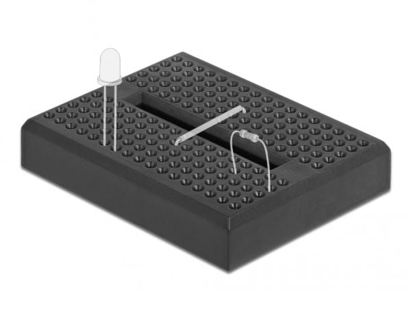 Delock Experimental Mini - Brödskärbräda - plast - svart