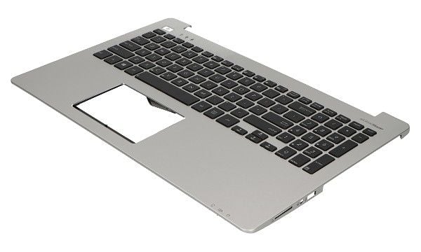 ASUS 90NB02A0-R30280, Tastatur, amerikansk engelsk, ASUS, S551LA, S551LB, S551LN