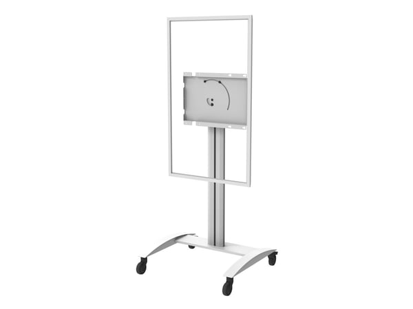 Peerless-AV SR560-FLIP2 - Vagn - för interaktiv plattskärm/LCD-skärm - aluminium - blankvit - skärmstorlek: 55", 65" - monteringsgränssnitt: 400 x ...