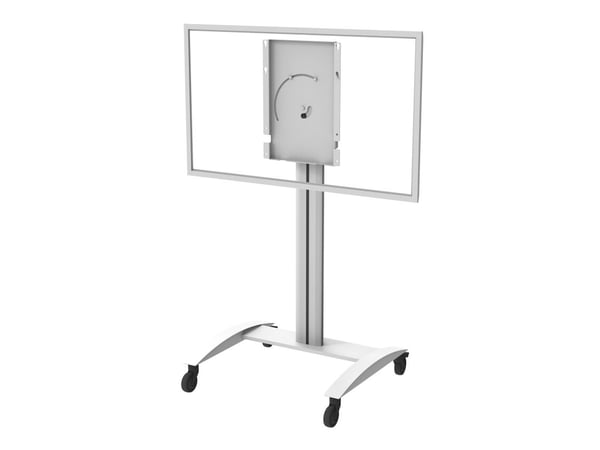 Peerless-AV SR560-FLIP2 - Vagn - för interaktiv plattskärm/LCD-skärm - aluminium - blankvit - skärmstorlek: 55", 65" - monteringsgränssnitt: 400 x ...