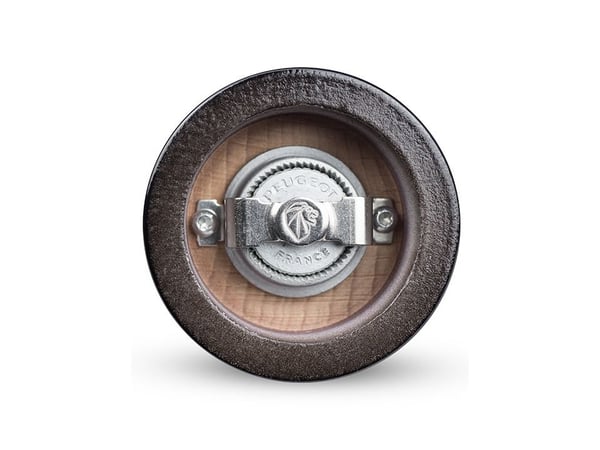 Peugeot FIDJI, Pepperkvern, Svart, Rustfritt stål, Rustfritt stål, Tre, 200 mm