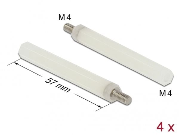 DeLOCK 60239, 57 mm, 4 kpl