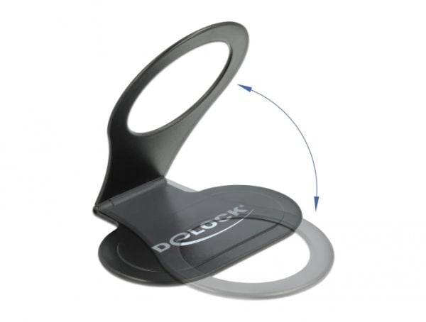 Delock Charging Holder - Holder for mobiltelefon - svart