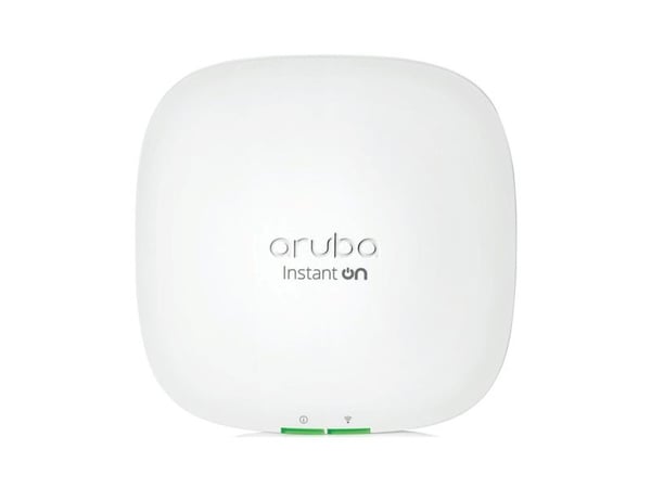 HPE Networking Instant On AP22 - Trådløst tilgangspunkt - Bluetooth, Wi-Fi 6 - 2.4 GHz, 5 GHz - DC-strøm - vegg/tak-monterbar