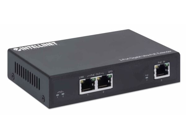 Intellinet 561600, Sender, 100 m, 6000 Mbit/s, Cat5e, 10,100,1000 Mbit/s, Full