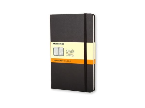 Moleskine Classic Hard Linjeret Pocket Sort