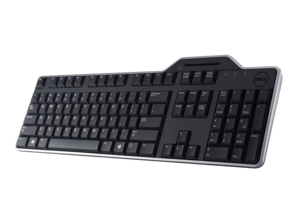 Dell KB813 Smartcard - Tastatur - USB - QWERTY - Svensk/finsk - svart