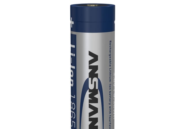 Ansmann 1307-0002, Oppladbart batteri, Lithium-Ion (Li-Ion), 3,6 V, 2600 mAh, 9,36 Wh, Sølv