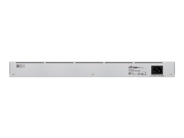 Ubiquiti UniFi Switch USW-24-POE - Switch - Administreret - 24 x 10/100/1000 (16 PoE+) + 2 x Gigabit SFP - desktop, monterbar på stativ - PoE+ (95 W)
