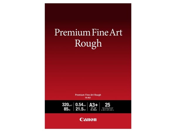 Canon Premium FA-RG1 - Bomull - ru - 21,5 mille - A3 Plus (330 x 480 mm) - 320 g/m² - 25 ark kunstpapir - for imagePROGRAF PRO-1000