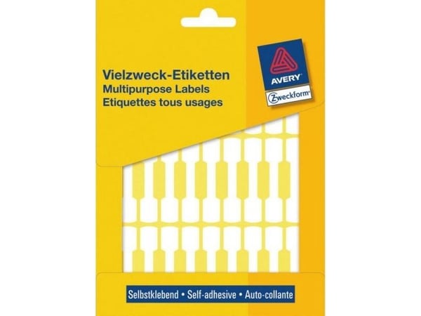 Avery Zweckform - Hvit - 54 x 11 mm 924 etikett(er) (30 ark flerbruks merkelapper