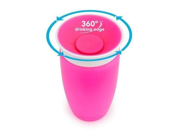 Munchkin Miracle 360, Single/enkelt, 0,296 l, Rosa, Universell, 1 år, 1 stykker