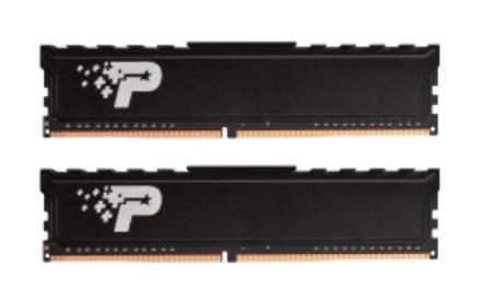 Patriot Signature Line Premium - DDR4 - sett - 16 GB: 2 x 8 GB - DIMM 288-pin - 3200 MT/s / PC4-25600 - CL22 - 1.2 V - ikke-bufret - ikke-ECC
