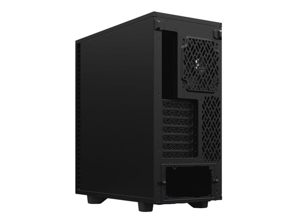 Fractal Design Define 7 Compact - Tower - ATX - ingen strømforsyning (ATX) - massiv svart - USB/lyd