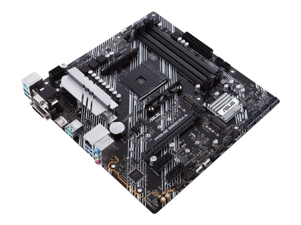 ASUS PRIME B550M-A - Emolevy - micro-ATX - Socket AM4 - AMD B550 piirisarja - USB 3.2 Gen 1, USB 3.2 Gen 2 - Gigabit LAN - sisäinen grafiikka (CPU ...