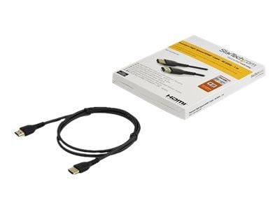 Startech - Premium High Speed - HDMI-kabel med Ethernet - HDMI hann til HDMI hann - 1 m - svart - for P/N: TB3DKM2HDL