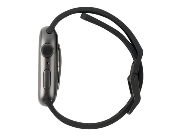 Urban Armor Gear Scout, Yhtye, Älykello, Musta, Apple, Watch 44/42, Silikoni