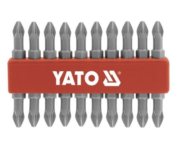 Yato YT-0481, 10 kpl, Phillips, PH 2, Terästä, 65 mm