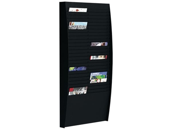 PAPERFLOW veggsorteringsbrett V 50F A4V2X25.01 DIN A4 sort ( A4V2X25.01 )