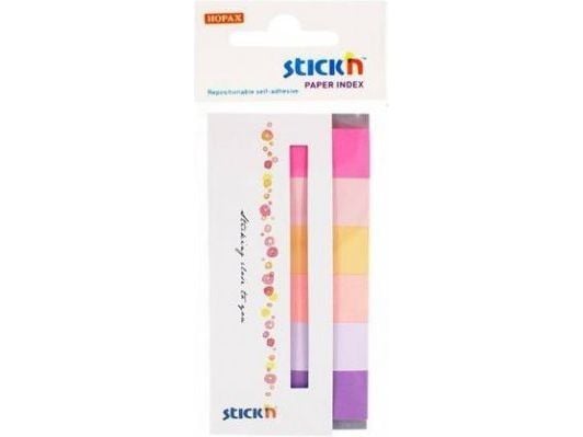 Indeksfaner Papir 6st 45x15 30 Blad Assorterat Spring