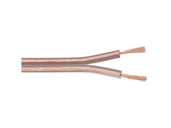 Goobay 15018, Kobberkledd aluminium (CCA), 100 m, Gjennomsiktig
