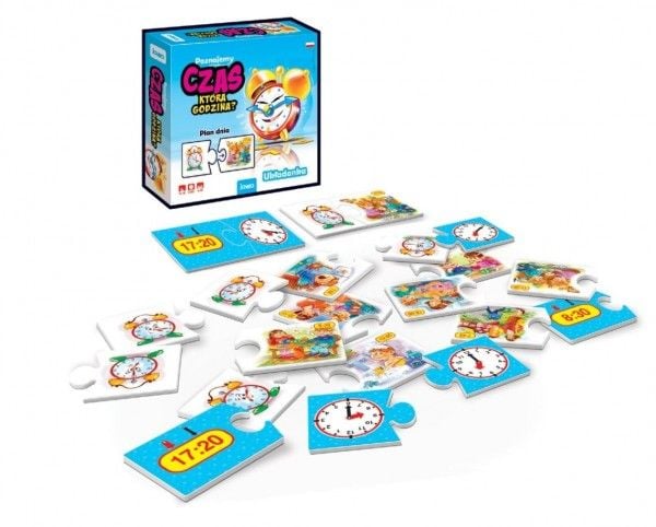 Puzzle Jawa Lær klokken med tidspuslespillet