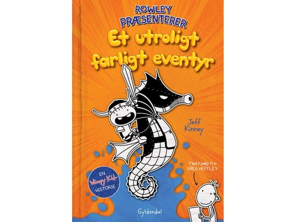 Rowley presenterar ett otroligt farligt äventyr | Jeff Kinney | Språk: Danska