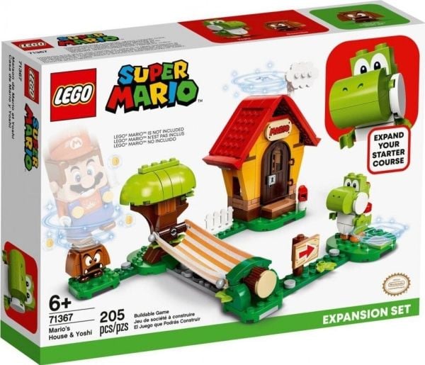 LEGO Super Mario 71367 Ekstrabanen Marios hus og Yoshi