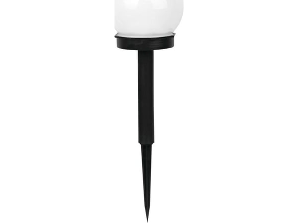 AURINKOLAMPPU 6500K LED PALLO VALKOINEN MUOVI MUSTA