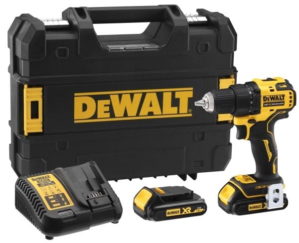 DeWALT DCD708S2T-QW, Pistooliporakone, Avaimeton, 1650 RPM, 3 cm, 450 RPM, 65 Nm