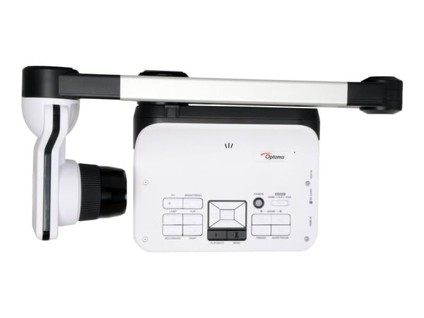 Optoma DC556 - Dokumentkamera - farge - 13 000 000 piksler - 3840 x 2160 - 4K - lyd - VGA, HDMI - USB 2.0 - DC 5 V