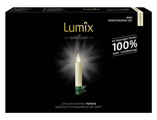 Lampki choinkowe Krinner Krinner Lumix Superlight Mini 6x Extension Set ivory