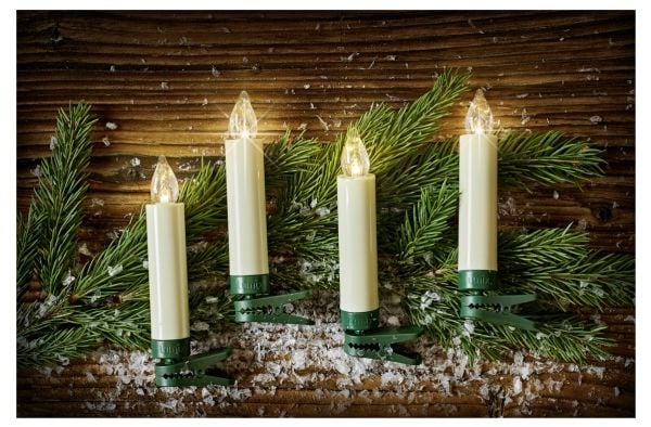 Lampki choinkowe Krinner Krinner Lumix Superlight Mini 6x Extension Set ivory