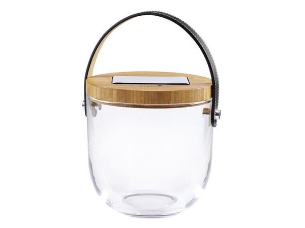 Lumix Deco Glass Basic - Dekorativ lampe - LED - varmt hvitt lys - solcelledrevet